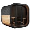 SaunaLife Model CL7G 6 Person Cube Outdoor Sauna Kit