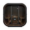 SaunaLife Model CL7G 6 Person Cube Outdoor Sauna Kit