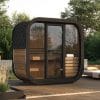 SaunaLife Model CL4G Outdoor sauna