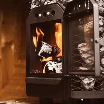 Alternative view of Cozy Heat O Sauna Stove- Wood Burning Sauna Stove, Up to 18kW