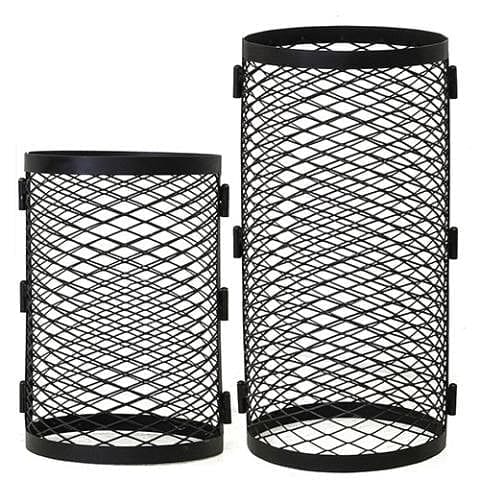 Cozy Heat Grid H500- Chimney Cover, Grid, Black Stainless Steel