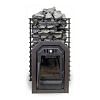 Cozy Heat Quattro Thru-Wall Sauna Stove- Wood Burning Sauna Stove, Up to 18kW