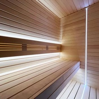 Alternative view of Universal Sauna Light Kit with 16-Ft Flexible LED Strip
