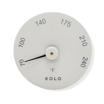 Alternative view of KOLO Thermometer Sauna Thermometer, Degrees Fahrenheit