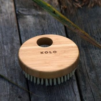 Alternative view of Kolo Bath Brush Bambu Sauna Bath Brush, Natural Bamboo, No Handle