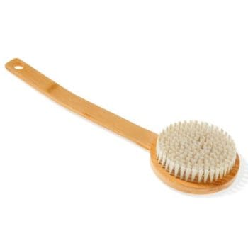 Alternative view of Kolo Bath Brush Bambu 2 Sauna Bath Brush with Handle, Natural Bamboo