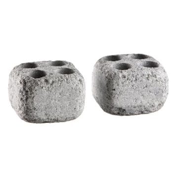 Alternative view of Steam Stones for Sauna Heater, 2 Pcs Hukka Höyrykivet