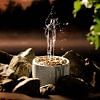 Hukka Saunatroikka Sauna Fountain and Essence Diffuser, 3 Pillars, Medium