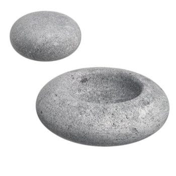 Alternative view of Hukka Kamu Sauna Massage Stones, Round, 2 Pcs