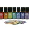 Mr.Steam MS CHAKRA7 Chakra Blend Essential Oil 7-Pack, 10ml Bottles