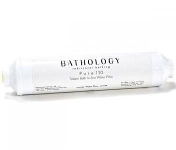 Bathology Pure 110 Steam Bath Generator In-Line Water Filter