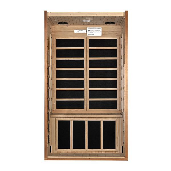 Golden Designs Dynamic "Avila Elite" 1-2 Person Ultra Low EMF FAR Infrared Sauna - Image 3