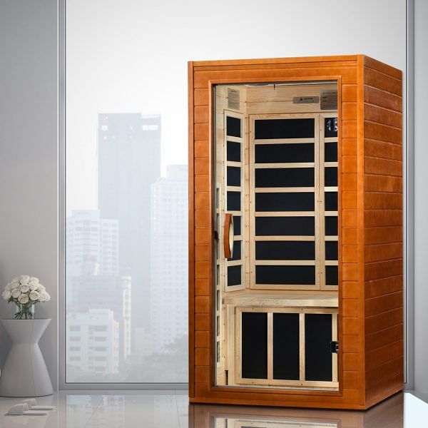 Golden Designs Dynamic "Avila" 1-2 Person Low EMF FAR Infrared Sauna - Image 2