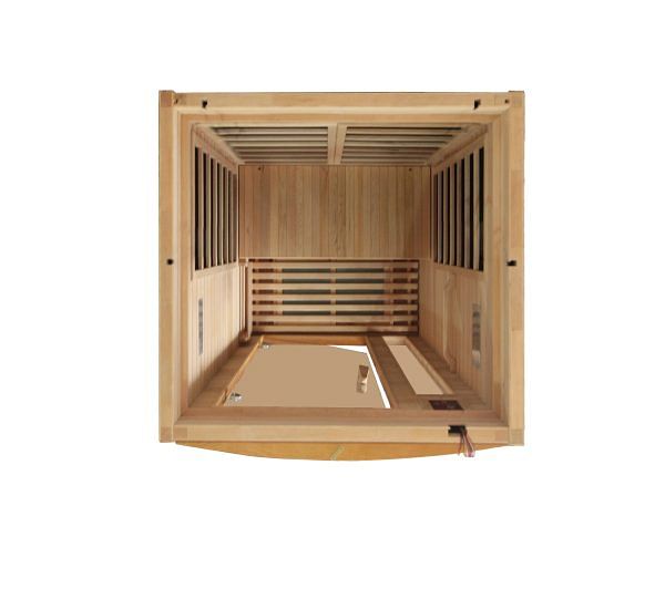 Golden Designs Dynamic "Barcelona Elite" 1-2 Person Ultra Low EMF FAR Infrared Sauna - Image 7