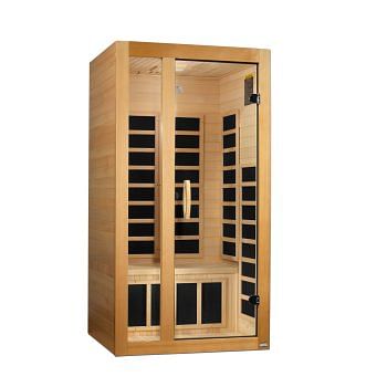 Golden Designs Dynamic "Gracia" 1-2 Person Low EMF FAR Infrared Sauna