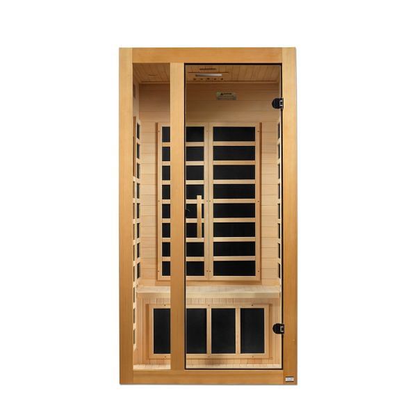 Golden Designs Dynamic "Gracia" 1-2 Person Low EMF FAR Infrared Sauna - Image 2