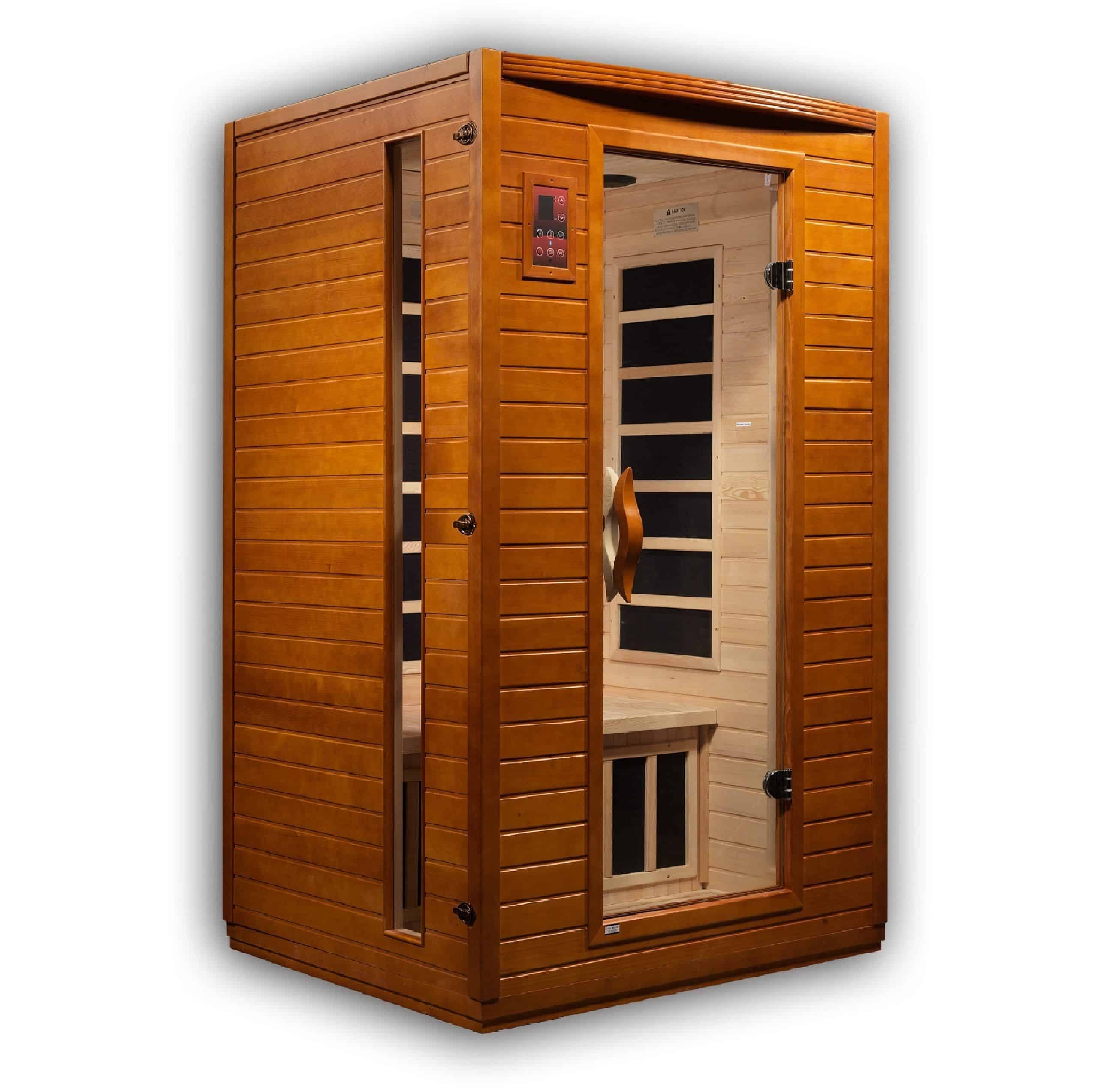 Golden Designs Dynamic "Versailles" 2-Person Low EMF FAR Infrared Sauna