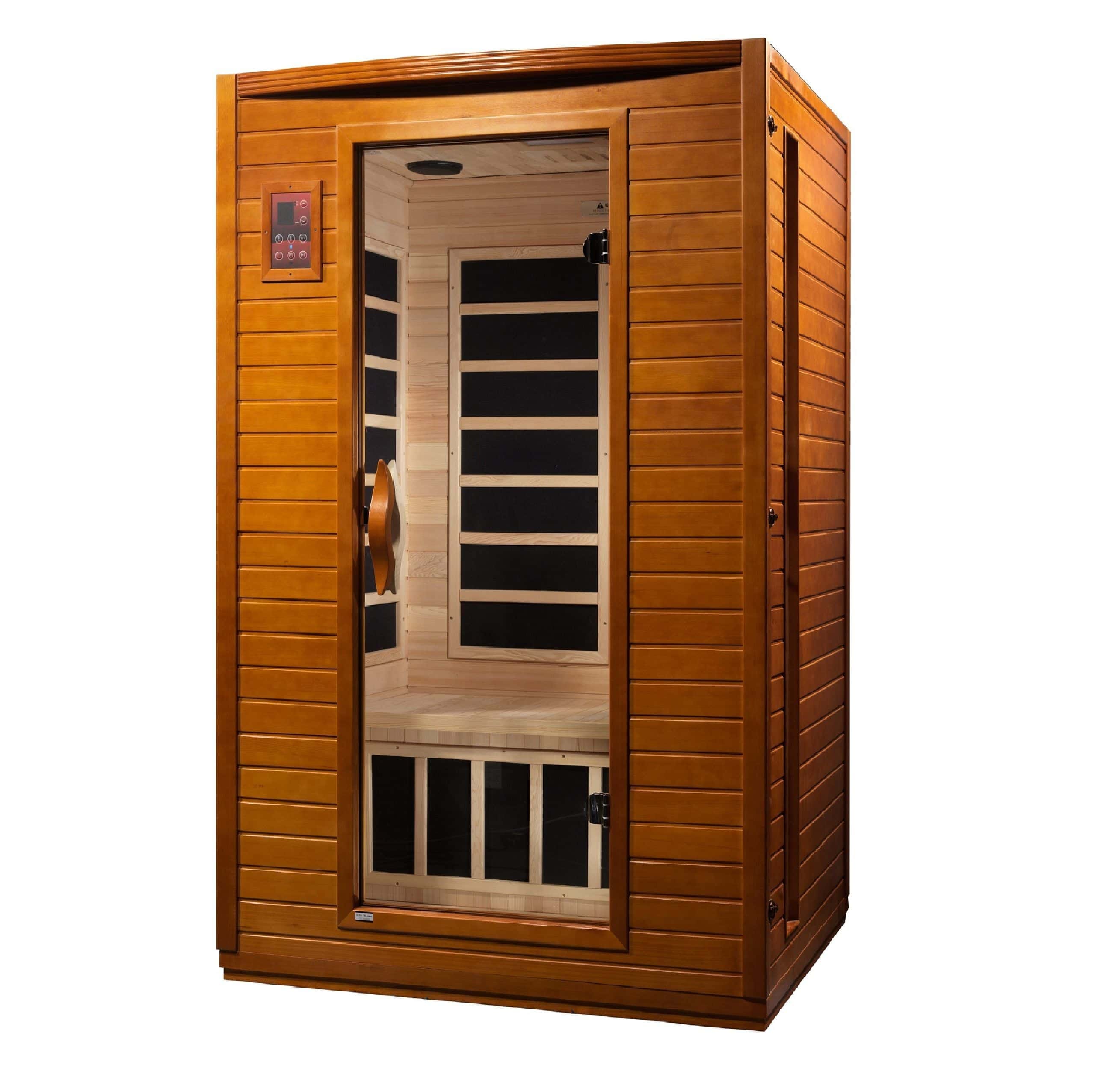 Golden Designs Dynamic "Versailles" 2-Person Low EMF FAR Infrared Sauna - Image 2