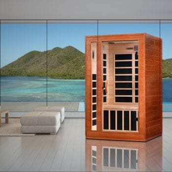 Alternative view of Golden Designs Dynamic "Cordoba Elite" 2-Person Ultra Low EMF FAR Infrared Sauna