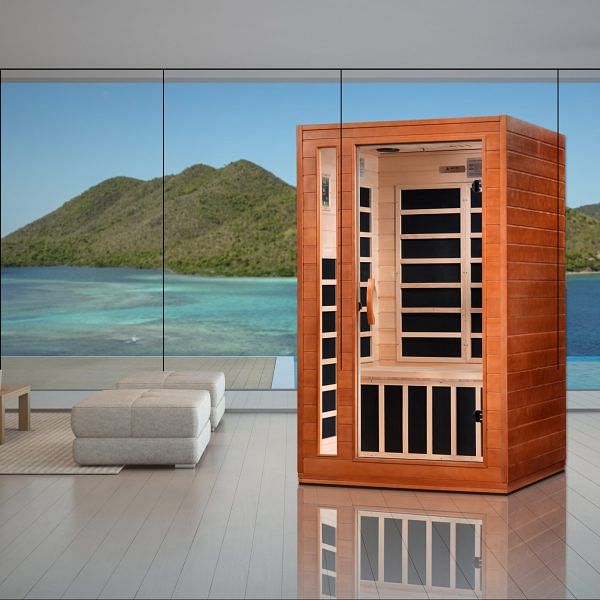 Golden Designs Dynamic "Cordoba Elite" 2-Person Ultra Low EMF FAR Infrared Sauna - Image 2