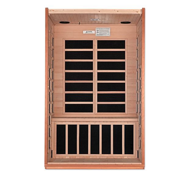 Golden Designs Dynamic "Cordoba Elite" 2-Person Ultra Low EMF FAR Infrared Sauna - Image 5