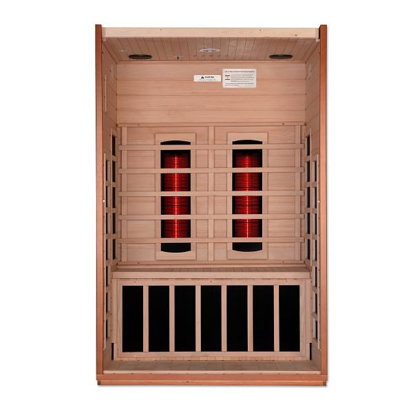 Golden Designs Dynamic "Cordoba Full Spectrum" 2-Person Full Spectrum Infrared Sauna - Image 5