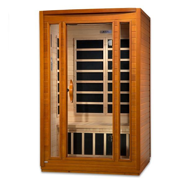 Golden Designs Dynamic "San Marino Elite" 2-Person Ultra Low EMF FAR Infrared Sauna - Image 5