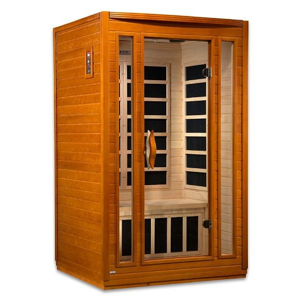 Golden Designs Dynamic "San Marino" 2-Person Low EMF FAR Infrared Sauna - Image 5