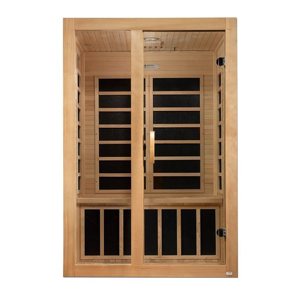 Golden Designs Dynamic "Santiago" 2-Person Low EMF Infrared Sauna - Image 4