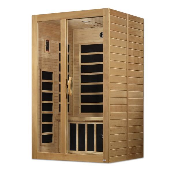 Golden Designs Dynamic "Santiago" 2-Person Low EMF Infrared Sauna - Image 6