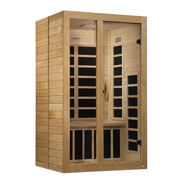 Golden Designs Dynamic "Santiago" 2-Person Low EMF Infrared Sauna