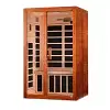 Golden Designs Dynamic "Santiago Elite" 2-Person Ultra Low EMF FAR Infrared Sauna