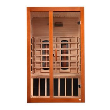 Golden Designs Dynamic "Santiago Full Spectrum" 2-Person Full Spectrum Infrared Sauna