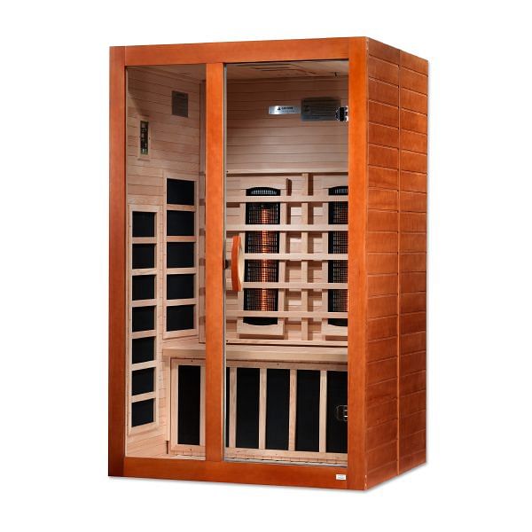 Golden Designs Dynamic "Santiago Full Spectrum" 2-Person Full Spectrum Infrared Sauna - Image 4