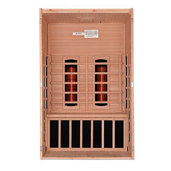 Golden Designs Dynamic "Santiago Full Spectrum" 2-Person Full Spectrum Infrared Sauna - Image 5