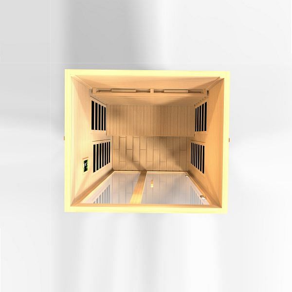 Golden Designs Dynamic "Santiago Full Spectrum" 2-Person Full Spectrum Infrared Sauna - Image 7