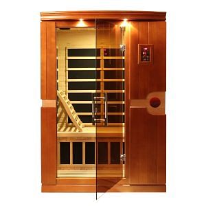 Golden Designs Dynamic "Venice Elite" 2-Person Ultra Low EMF FAR Infrared Sauna