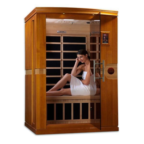 Golden Designs Dynamic "Venice Elite" 2-Person Ultra Low EMF FAR Infrared Sauna - Image 5