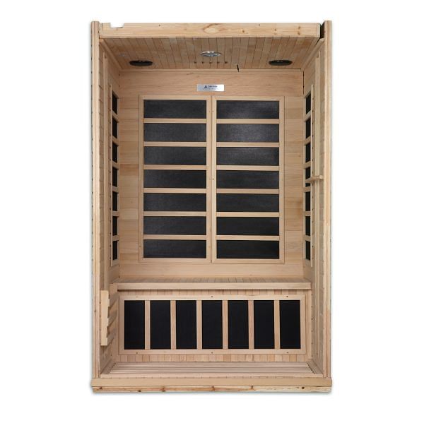 Golden Designs Dynamic "Venice Elite" 2-Person Ultra Low EMF FAR Infrared Sauna - Image 6