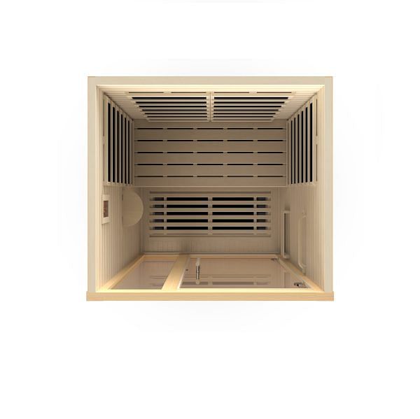 Golden Designs Dynamic "Llumeneres Elite" 2 Person Ultra Low EMF Infrared Sauna - Image 7