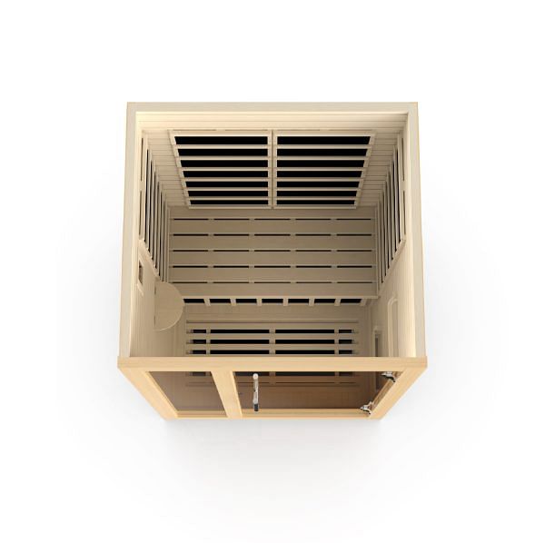 Golden Designs Dynamic "Llumeneres Elite" 2 Person Ultra Low EMF Infrared Sauna - Image 6