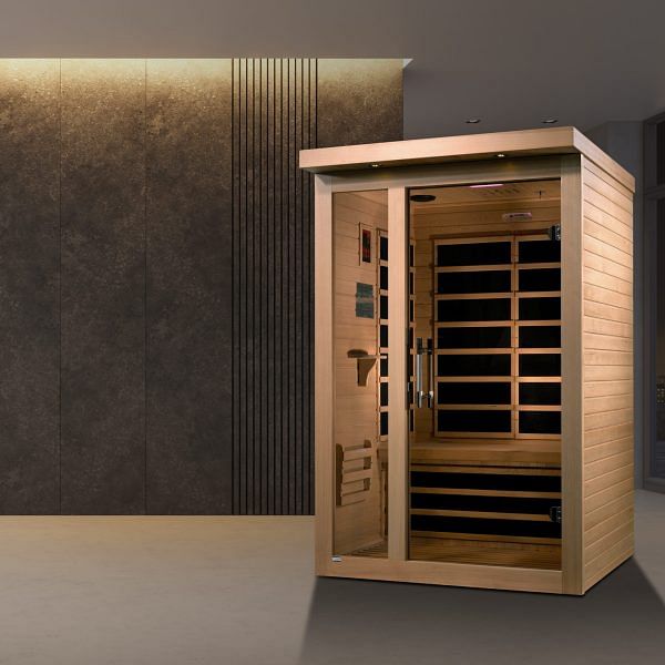 Golden Designs Dynamic "Llumeneres Elite" 2 Person Ultra Low EMF Infrared Sauna - Image 2