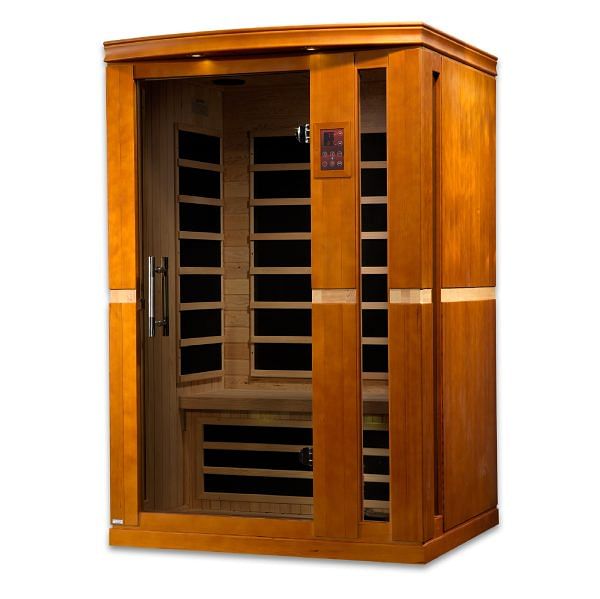 Golden Designs Dynamic "Vittoria" 2 Person Low EMF Infrared Sauna - Image 4