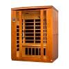 Golden Designs Dynamic "Bellagio" 3-Person Low EMF FAR Infrared Sauna