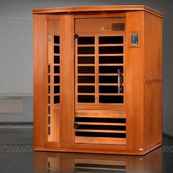 Alternative view of Golden Designs Dynamic "Lugano" 3-Person Low EMF FAR Infrared Sauna