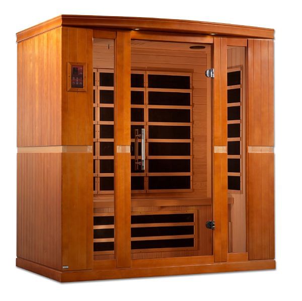 Golden Designs Dynamic "Bergamo" 4-Person Low EMF FAR Infrared Sauna - Image 4