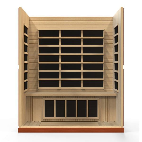 Golden Designs Dynamic "Bergamo" 4-Person Low EMF FAR Infrared Sauna - Image 5