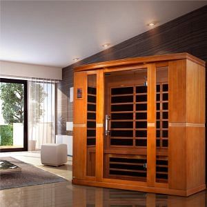 Golden Designs Dynamic "Bergamo" 4-Person Low EMF FAR Infrared Sauna