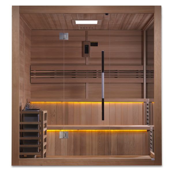 Golden Designs Kuusamo Edition 6 Person Traditional Steam Sauna - Image 3