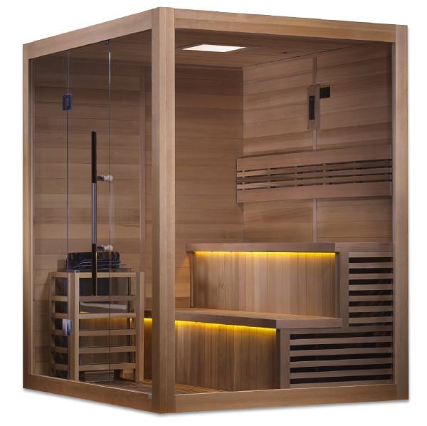 Golden Designs Kuusamo Edition 6 Person Traditional Steam Sauna - Image 4